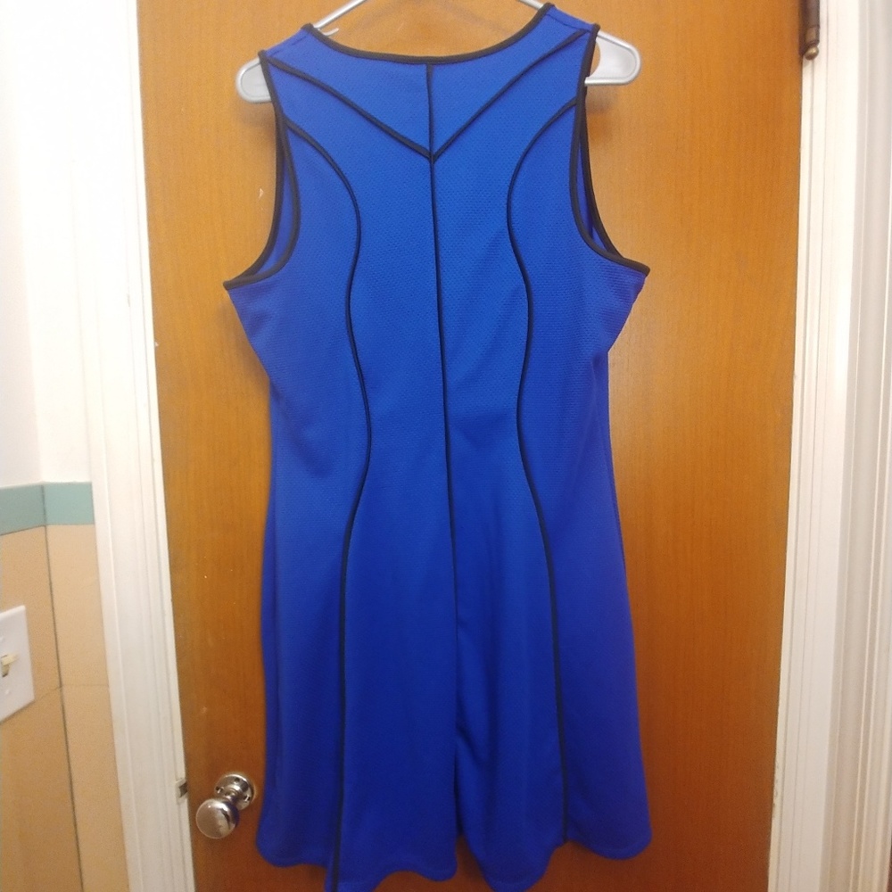 Blue dress